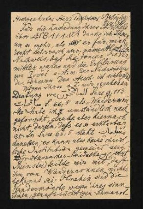 Postkarte 8: 09.07.1914