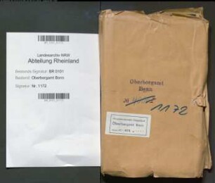 Bodenstein; Paul, Bergassessor; Prüfungs- u. Personalakten Band 1