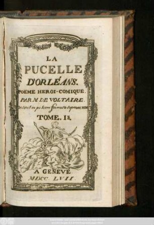 T. 2: La Pucelle D'Orléans : Poeme Heroi-Comique