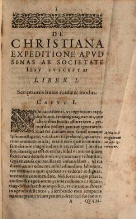 De christiana Expeditione apud Sinas suscepta a Societate Jesu : libri V.