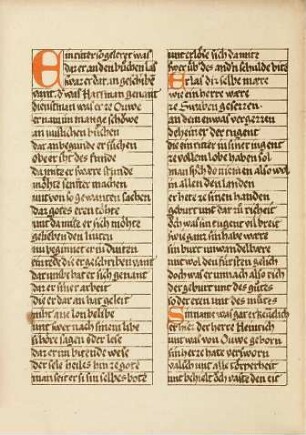 Diu märe vom armen Heinrich : (Fac-similes, der Handschrift)