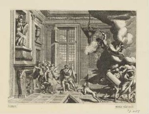 Alecto und Amata, aus: "Historische und mythologische Darstellungen"