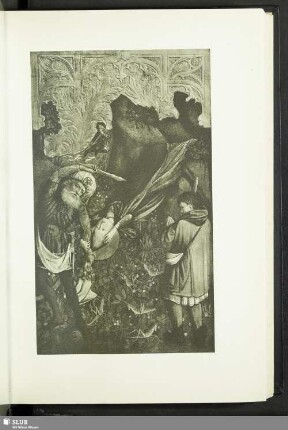 Meister des Barbara-Altars. Schleifung der heiligen Barbara
