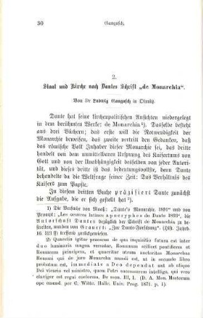 30-56 Staat und Kirche nach Dantes Schrift "de Monarchia"