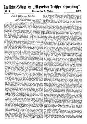 Friedrich Nietzsche zum Gedächtnis