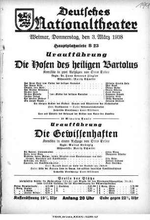 Die Gewissenhaften