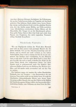 Nächtliche Fantasia