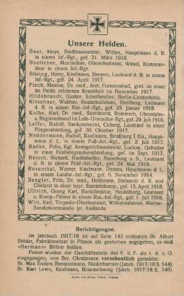 Unsere Helden.