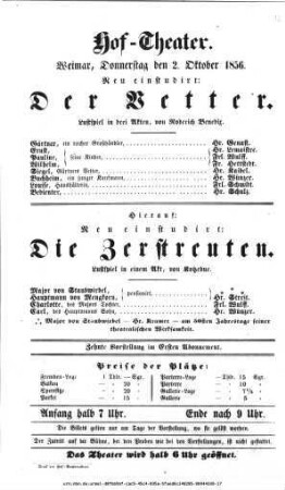 Die Zerstreuten