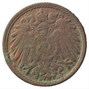 Fundmünze, 5 Pfennig, 1913