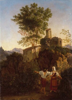 Italienische Berglandschaft
