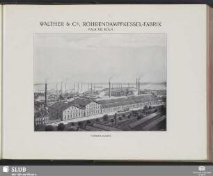 Walther & Cie., Röhrendampfkessel-Fabrik, Kalk Bei Köln