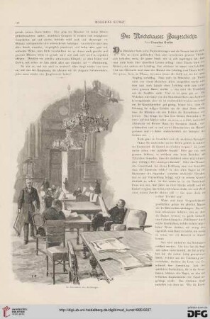 9: Zur Eröffnung des Parlaments-Gebäudes, [2], Des Reichshauses Baugeschichte