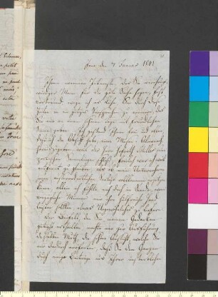Brief von Vermehren, Johann Bernhard an Goethe, Johann Wolfgang von