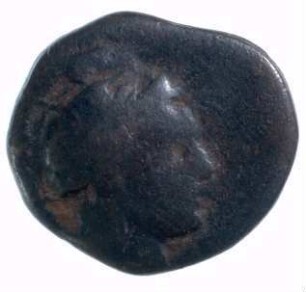 Münze, Diobol, ca. 410-350 v. Chr.
