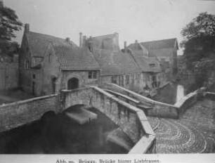 Brügge, Brücke hinter Liebfrauenkirche