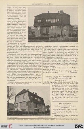 Alte Bauformen