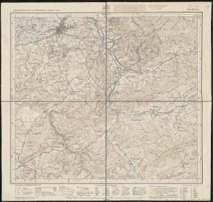 Meßtischblatt [8326] : Isny, 1920 : Isny. - 1:25000. - Stuttgart, 1920. - 1 Kt.
