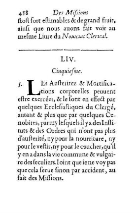 LIV. Cinquiesme