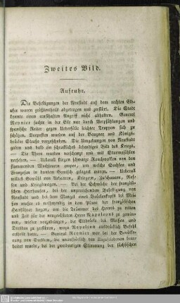 Zweites Bild. Aufruhr