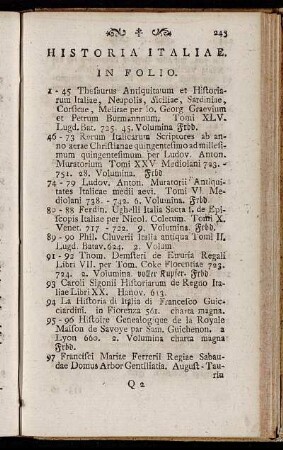 Historia Italiae.
