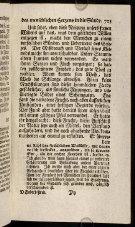 703-713, Und sehet, eben diese Neigung unsers freyen ...
