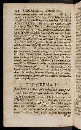 140-149, Theorema II