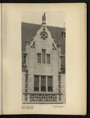 Kleiner Giebel Hirschstrasse.