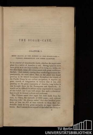 Chapter I. Brief glance at the history of the sugar-cane. - Various descriptions and their qualities