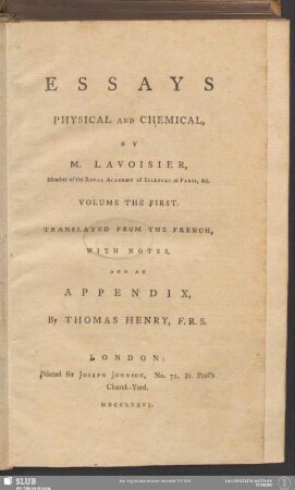 Essays Physical And Chemical