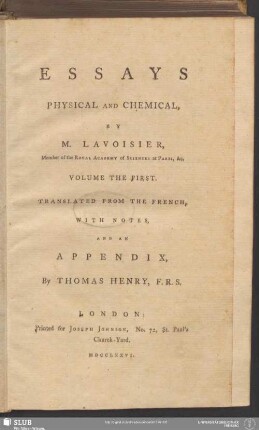 Essays Physical And Chemical