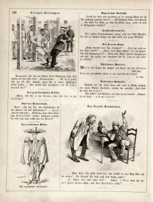 "Billiges Verlangen" "Zur modernen Mode" "Der kranke Studiosus"