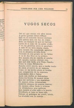 Yugos secos