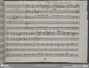 Adriano in Siria. Excerpts - Mus.1-F-82,21-6 : S, strings, bc