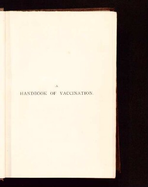 A handbook of vaccination