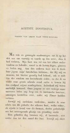 Achtste hoofdstuk. Zeereis van Ambon naar Timor-Koepang