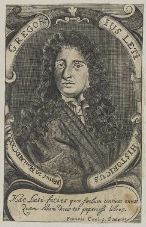 Bildnis des Gregorius Leti