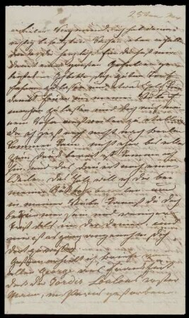 Brief von Bettina von Arnim an Siegmund von Arnim