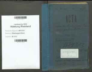 Mohr, Justin geb. 01.05.1850; Markscheider; ausgeschieden 1884; Personalakte