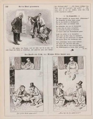 "Bei'm Wort genommen" "Die Pauke als TIsch, oder: Blinder Eifer schadet nur"