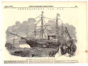 Preparations for war: The coldstreamguards on The "Orinoco" steamer leaving Southampton