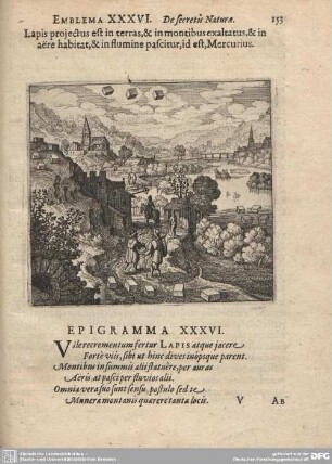 Emblema XXXVI. De secretis Naturae.
