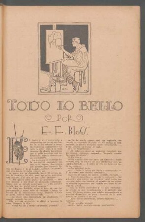 Todo lo bello : Ilustró Ch. Albéniz
