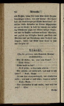 Allmacht.