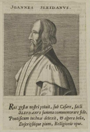 Bildnis des Joannes Sleidanvs