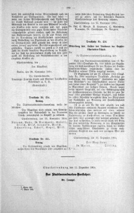 No. 23. (249-260) (254,255,256.), 16. Dezember 1914