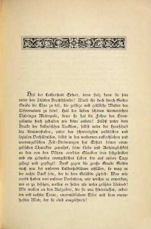 Die evangelischen Jubelfeiern Erfurts