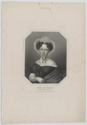 Bildnis der Marie von Clausewitz