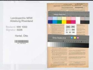 Entnazifizierung Otto Hertel, geb. 15.07.1913 (Beamter)