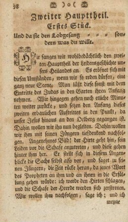 Zweiter Haupttheil